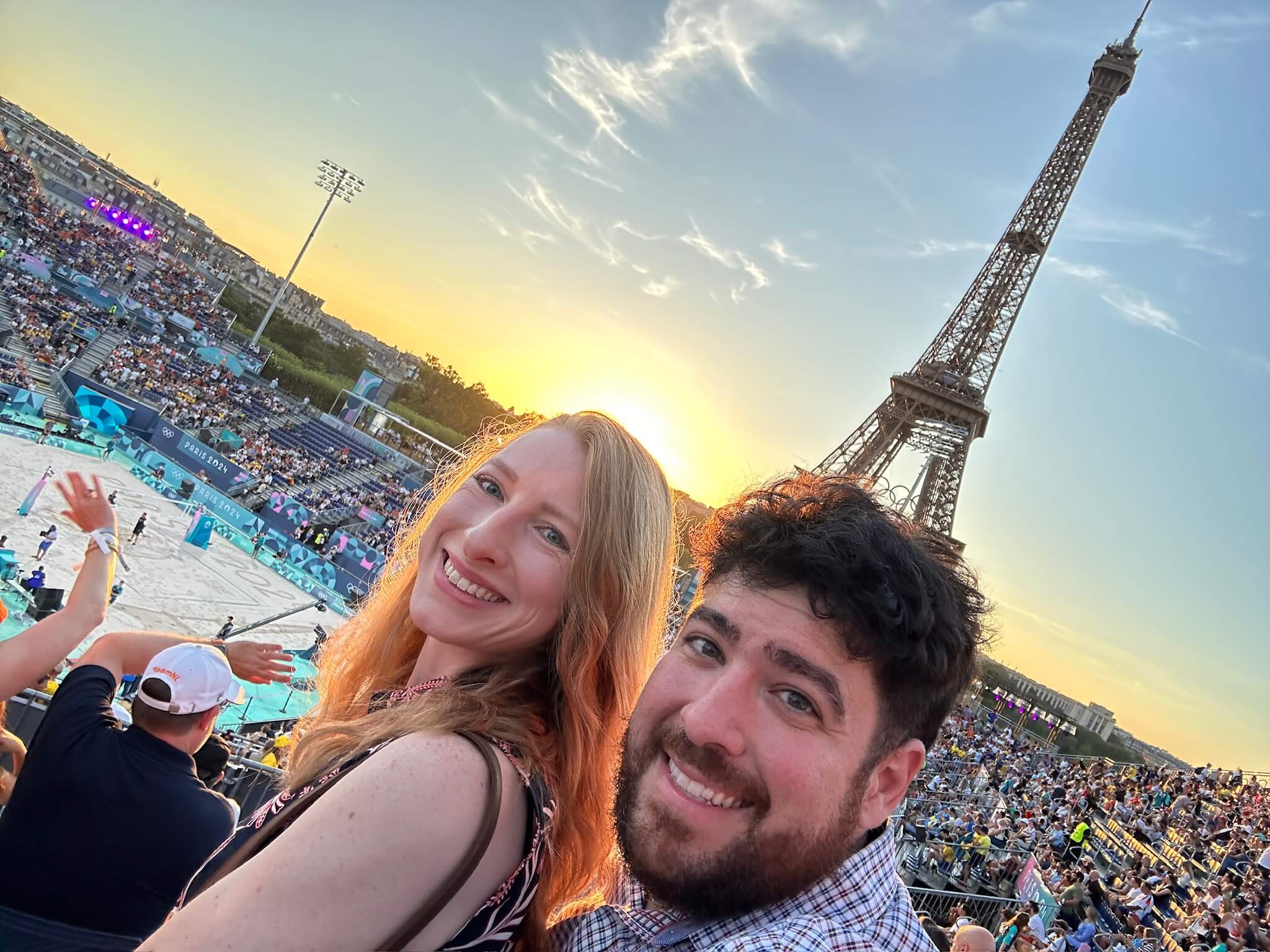Eiffel Tower selfie